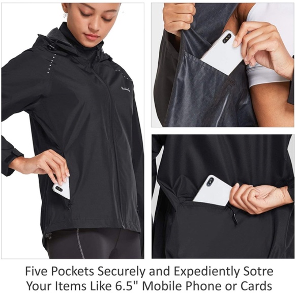 Womens jacket perfect for biking, hiking or everyday wear - Picture 4 of 4